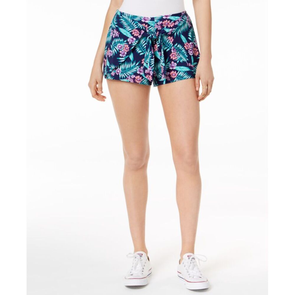 Ultraflirt By Ikeddi Printed Tie Front Shorts